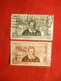 Serie Marco Polo 1954 Italia , 2 val.stamp.