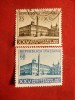Serie Palat Lotron 1954 Italia , 2 val.stamp.