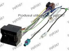 Cablu DIN,cu separator, Citroen, Peugeot, adaptor DIN Citroen, Peugeot, 4Car Media-000052 foto