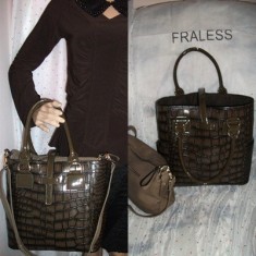 Fraless Trend bag, noua, cu eticheta ! Doua genti intr-una ! foto