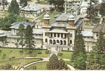 CPI (B1346) SLANIC MOLDOVA, VEDERE, EDITURA MERIDIANE, ARTA GRAFICA, CIRCULATA 1.SEP.70, STAMPILE, TIMBRU foto
