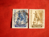 Serie Expozitie Agricola Roma 1953 Italia , 2 val.stamp.