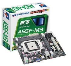 Vand Placa baza ECS A55F-M3 (socket AMD FM1 ) Noua la Cutie Sigilata foto