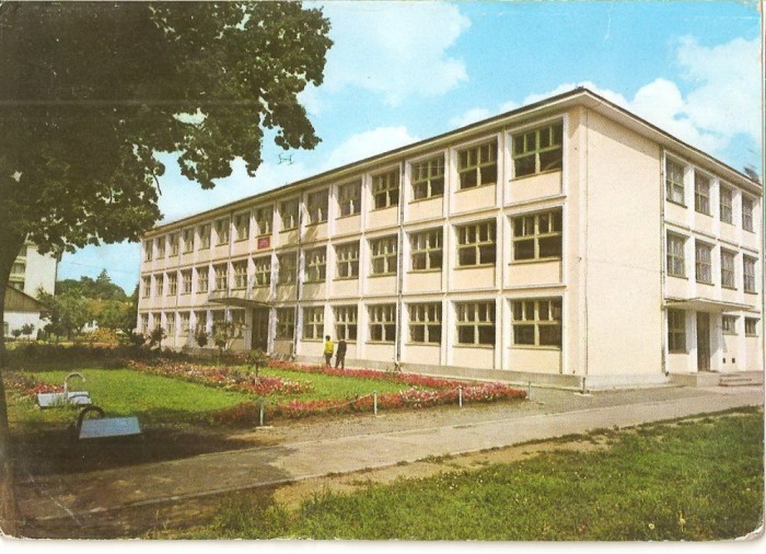 CPI (B1361) TARGU NEAMT, LICEUL STEFAN CEL MARE, CIRCULATA 17.06.72, STAMPILA, TIMBRU IMPRIMAT