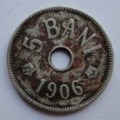 5 bani 1906 J - 2 - foto