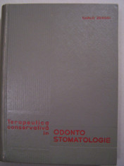 CARLO ZEROSI - TERAPEUTICA CONSERVATIVA IN ODONTOSTOMATOLOGIE. ED II, 1965 foto