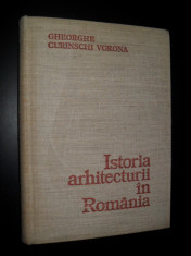 Gheorghe Curinschi Vorona,Istoria arhitecturii in Romania foto