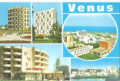 CPI (B1367) VENUS, MOZAIC 5 IMAGINI, EDITURA MERIDIANE, ARTA GRAFICA, SCRISA SI NECIRCULATA, 1979 foto