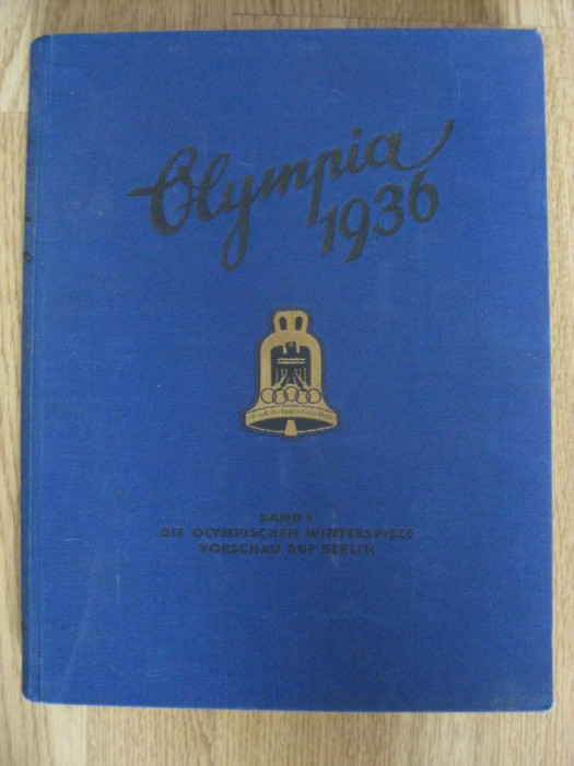 RAR! ALBUM(VOL.I) OLIMPIADA NAZISTA DE LA BERLIN DIN 1936