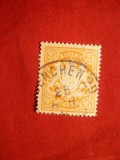 Timbru 25 Pf portocaliu 1888 Bavaria , stamp.