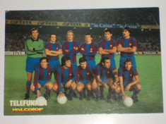 Foto echipa de fotbal FC BARCELONA 1978 foto