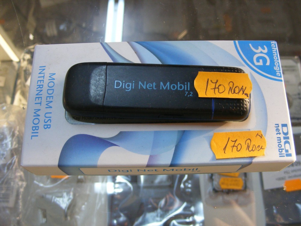 Vand modem DIGI decodat, merge pe orice retea, nou, cu factura si ...