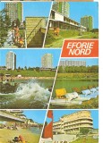 CPI (B1412) EFORIE NORD, MOZAIC 6 IMAGINI, EDITURA MERIDIANE, ARTA GRAFICA, SCRISA SI NECIRCULATA, IULIE 1990