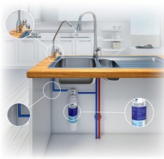 VAND PURIFICATOR 3M AQUA PURE ( U.S.A.) CU FILTRU PENTRU APA DE LA ROBINET foto
