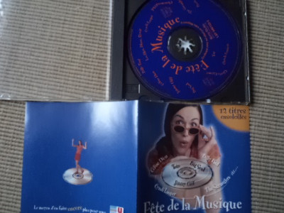 Fete De La Musique 12 titres de ensoleilles cd disc muzica pop rock compilatie foto