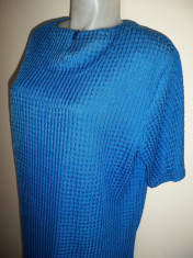 Bluza de gala, material foarte fin; XL: 58 cm bust, 63 cm lungime; ca noua foto