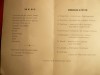 Meniu si Program Artistic Varna 1933 -restaurant