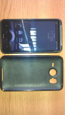 Vand HTC Desire HD+Husa silicon+Suport Parbriz+baterie rezerva foto