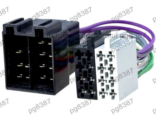 Cablu ISO Audi, Skoda, VW, adaptor ISO Audi, Skoda, VW, 4Car Media-000080 Cablu ISO Audi, Skoda, VW, adaptor ISO Audi, Skoda, VW, 4Car Media-000080