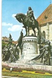 CPI (B1405) CLUJ - NAPOCA, STATUIA LUI MATEI CORVIN, EDITURA MERIDIANE, ARTA GRAFICA, CIRCULATA 09.10.79, STAMPILA, TIMBRU