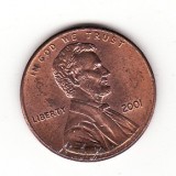 S.U.A. 1 CENT 2001, America de Nord