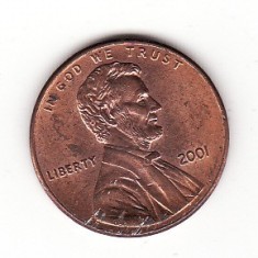 S.U.A. 1 CENT 2001 foto