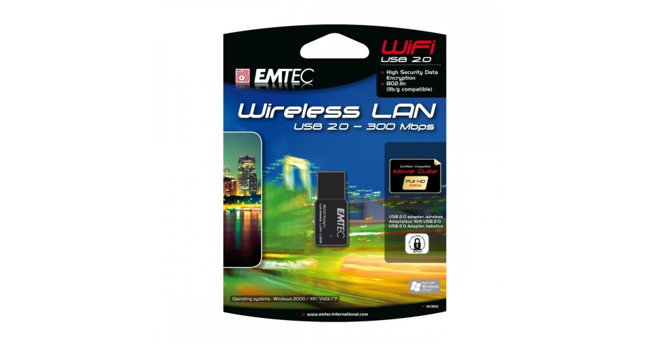 emtec wireless lan usb 2.0 adapter 54 mbps