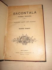 G. Cosbuc - Sacontala - Poema indiana foto