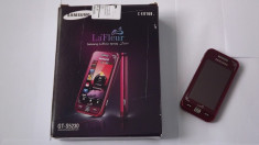 Vand telefon La fleur Samsung, cu touchscreen, aproape nou, cu factura si garantie 1 an, pret 300 ron. foto