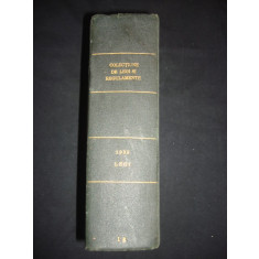 COLECTIUNE DE LEGI SI REGULAMENTE tomul XIII partea I (1936)