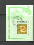 Azerbaijan 1996 - FLORI TRANDAFIRI, COLITA stampilata, B21, Stampilat