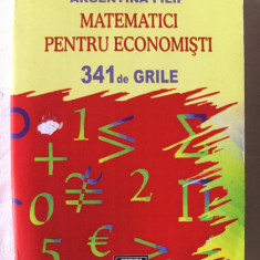 "MATEMATICI PENTRU ECONOMISTI - 341 de GRILE", Argentina Filip, 2007