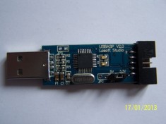 Programator AVR 3.3V 5V USBASP V2.0 Atmel Atmega8 foto