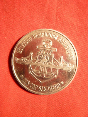 Medalie Nava-Cap San Diego -Amiralitate Hamburg RFG foto