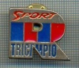 33 INSIGNA - ,,R&quot; - Fotbal (Barcelona -litera din TRICAMPIO -Sport) -starea care se vede