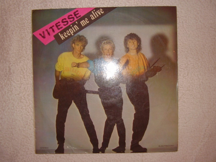 DISC L..P. VINIL VITESSE ~ keepin&#039; alive