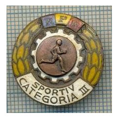 61 INSIGNA - SPORTIV CATEGORIA III -RPR -starea care se vede