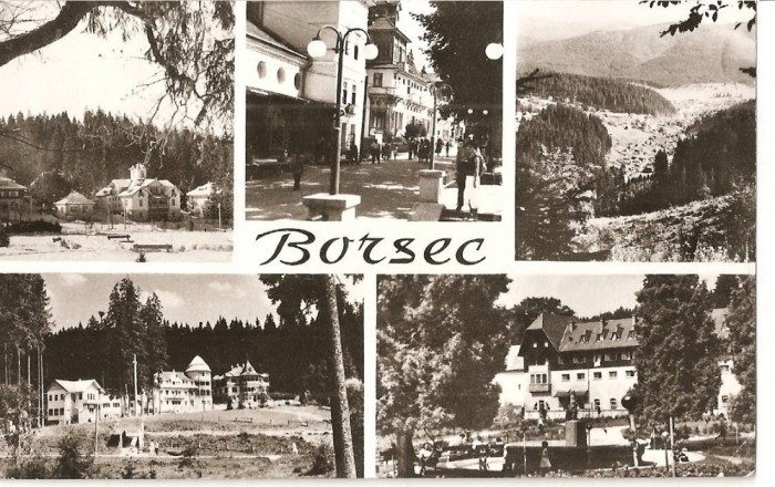 CPI (B1220) BORSEC, MOZAIC 5 IMAGINI, EDITURA MERIDIANE, CIRCULATA 11.6.66, STAMPILE, TIMBRU
