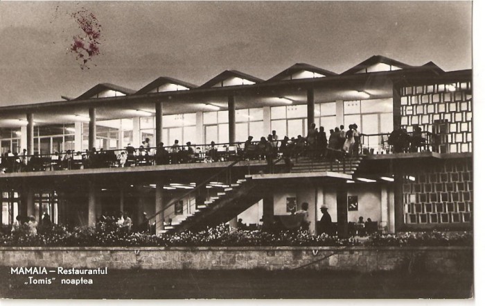 CPI (B1240) MAMAIA RESTAURANTUL TOMIS NOAPTEA, , CIRCULATA 13.8.60, STAMPILE, TIMBRU