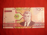 Bancnota 100 Manat Turkmenistan 2005 , cal.NC