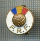 43 INSIGNA - F.R.F. -FEDERATIA ROMANA DE FOTBAL -perioada comunista -starea care se vede