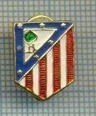 56 INSIGNA -ATLETICO MADRID- veche cu talpa -fotbal -starea care se vede foto