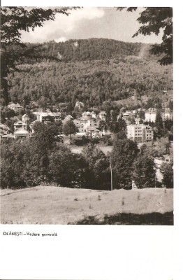 CPI (B1252) OLANESTI, VEDERE GENERALA, COMBINATUL POLIGRAFIC CASA SCANTEII, CIRCULATA 17.7.59, STAMPILE, TIMBRU, RPR foto