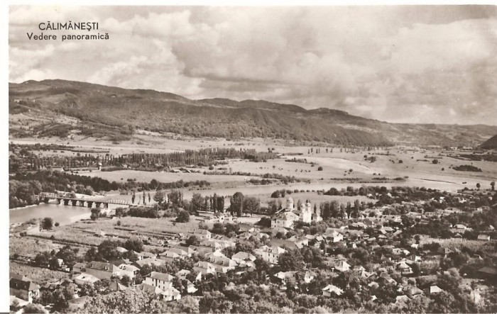 CPI (B1227) CALIMANESTI, VEDERE PANORAMICA, EDITURA MERIDIANE, NECIRCULATA, RPR