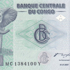 Bancnota Congo 100 Franci 2007 - P98 UNC
