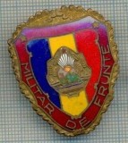 80 INSIGNA -MILITAR DE FRUNTE -starea care se vede