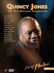 Quincy Jones And Friends - Concert aniversar 75 de ani DVD + CD foto