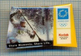 98 INSIGNA -OLIMPICA, ATENA 2004 -KODAK sponsor olimpic -proba de canotaj, caiac-canoe -starea care se vede