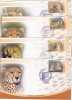 Fauna FDC WWF leoparzi ,Iran., Asia