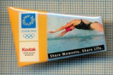 96 INSIGNA -OLIMPICA, ATENA 2004 -KODAK sponsor olimpic -proba de inot -starea care se vede
